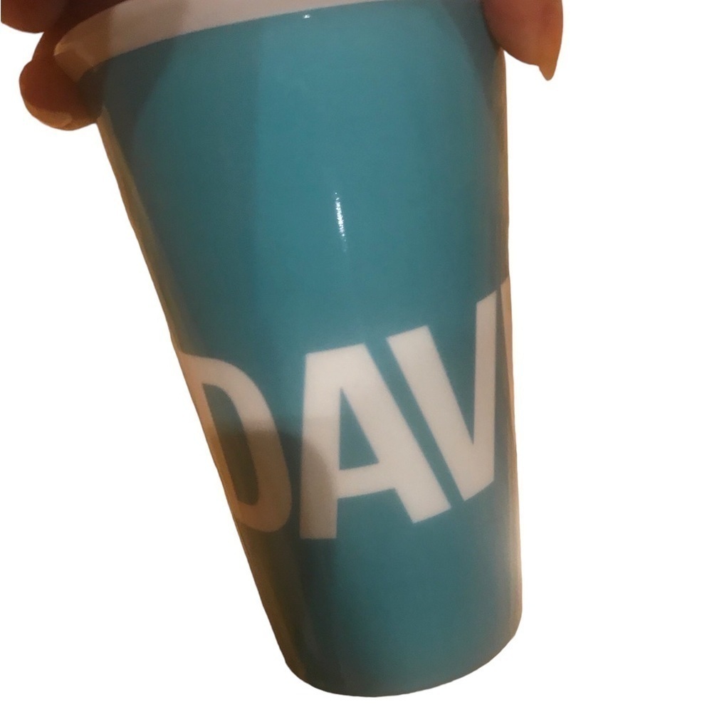 DAVIDS TEA Ceramic Travel Cup​​​​​​​​
